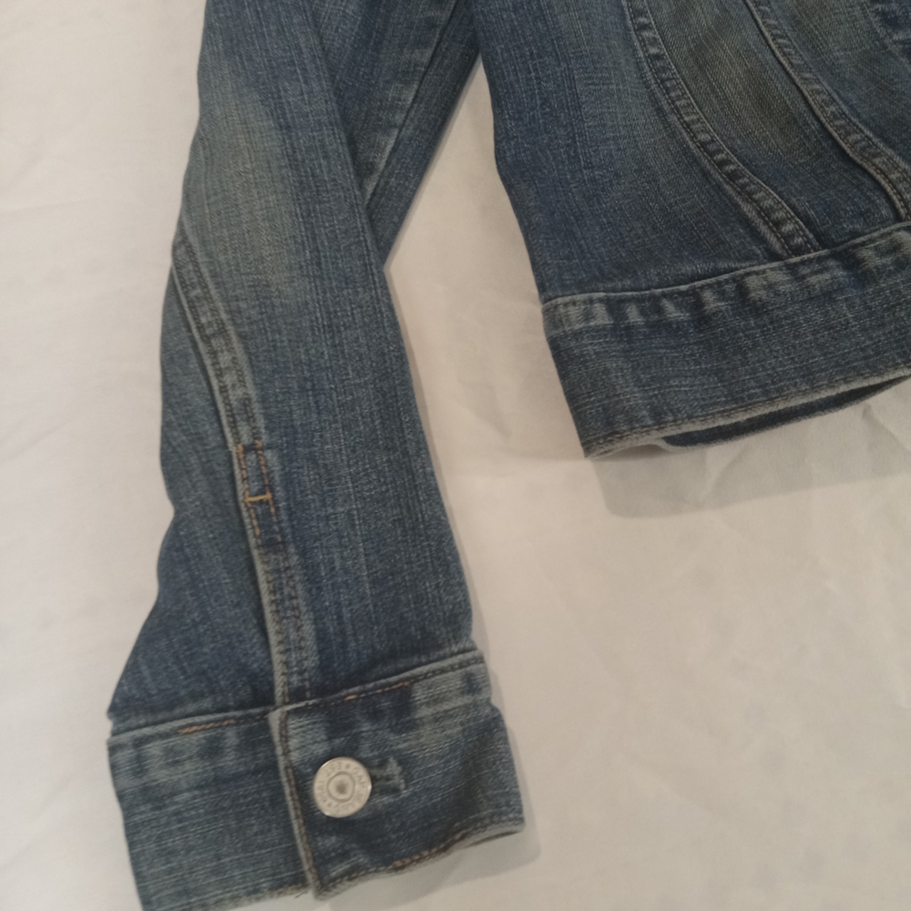Gap Women's Vintage Classic Denim Blue Jacket Size Small - Picture 7 of 16